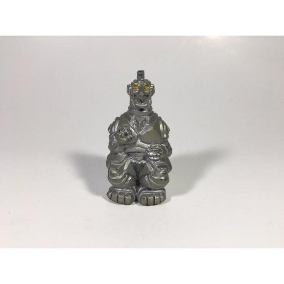 2.25" 1994 Trendmasters Silver Godzilla PVC Figure - Picture 1 of 2